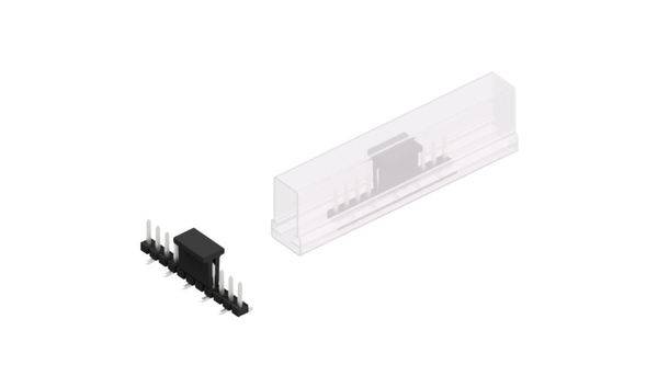 Fischer Elektronik Stiftleiste (Standard) Anzahl Reihen: 1 SLLP5SMD05111ZBSM 10St.