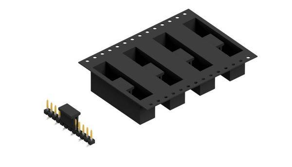 Fischer Elektronik Stiftleiste (Standard) Anzahl Reihen: 1 SLLP5SMD05112SBTR 250St.