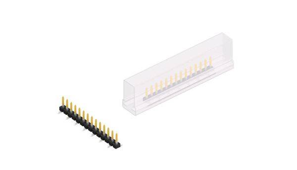 Fischer Elektronik Stiftleiste (Standard) Anzahl Reihen: 1 SLLP5SMD05114SSM 10St.