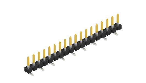 Fischer Elektronik Stiftleiste (Standard) Anzahl Reihen: 1 SLLP5SMD05118S 10St.