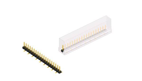 Fischer Elektronik Stiftleiste (Standard) Anzahl Reihen: 1 SLLP5SMD05119GSM 10St.