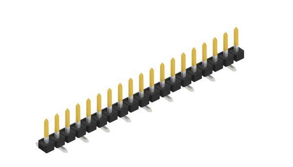 Fischer Elektronik Stiftleiste (Standard) Anzahl Reihen: 1 SLLP5SMD05119S 10St.