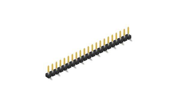 Fischer Elektronik Stiftleiste (Standard) Anzahl Reihen: 1 SLLP5SMD05121S 10St.