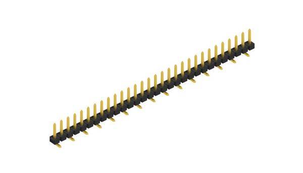 Fischer Elektronik Stiftleiste (Standard) Anzahl Reihen: 1 SLLP5SMD05130G 10St.