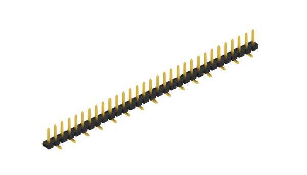Fischer Elektronik Stiftleiste (Standard) Anzahl Reihen: 1 SLLP5SMD05131G 10St.
