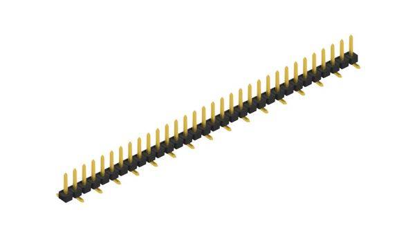Fischer Elektronik Stiftleiste (Standard) Anzahl Reihen: 1 SLLP5SMD05132G 10St.