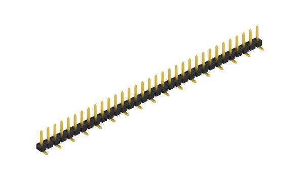 Fischer Elektronik Stiftleiste (Standard) Anzahl Reihen: 1 SLLP5SMD05133G 10St.