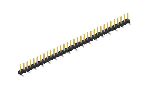 Fischer Elektronik Stiftleiste (Standard) Anzahl Reihen: 1 SLLP5SMD05133S 10St.