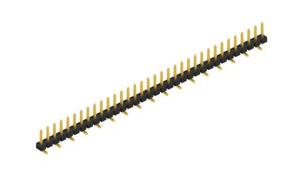 Fischer Elektronik Stiftleiste (Standard) Anzahl Reihen: 1 SLLP5SMD05134G 10St.