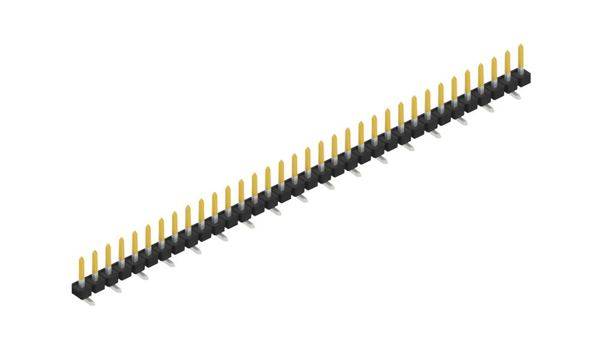 Fischer Elektronik Stiftleiste (Standard) Anzahl Reihen: 1 SLLP5SMD05134S 10St.