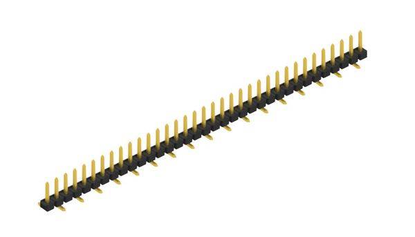 Fischer Elektronik Stiftleiste (Standard) Anzahl Reihen: 1 SLLP5SMD05135G 10St.