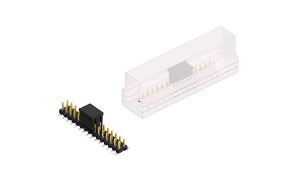 Fischer Elektronik Stiftleiste (Standard) Anzahl Reihen: 2 SLLP6SMD03830SBSM 10St.