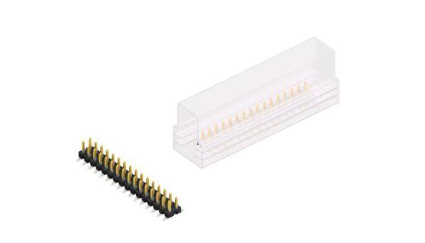 Fischer Elektronik Stiftleiste (Standard) Anzahl Reihen: 2 SLLP6SMD03832SSM 10St.
