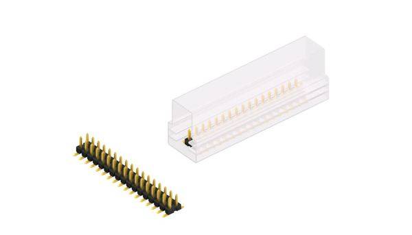 Fischer Elektronik Stiftleiste (Standard) Anzahl Reihen: 2 SLLP6SMD03834GSM 10St.