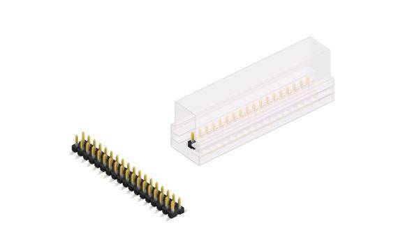 Fischer Elektronik Stiftleiste (Standard) Anzahl Reihen: 2 SLLP6SMD03836SSM 10St.