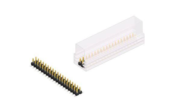 Fischer Elektronik Stiftleiste (Standard) Anzahl Reihen: 2 SLLP6SMD03838SSM 10St.