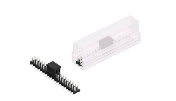 Fischer Elektronik Stiftleiste (Standard) Anzahl Reihen: 2 SLLP6SMD03838ZBSM 10St.
