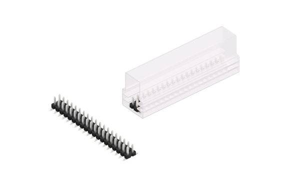 Fischer Elektronik Stiftleiste (Standard) Anzahl Reihen: 2 SLLP6SMD03838ZSM 10St.
