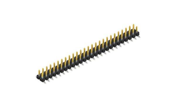 Fischer Elektronik Stiftleiste (Standard) Anzahl Reihen: 2 SLLP6SMD03852S 10St.