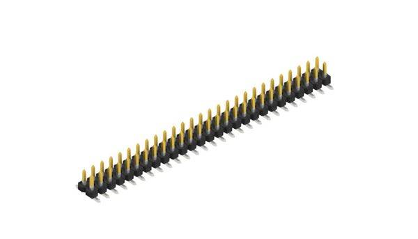 Fischer Elektronik Stiftleiste (Standard) Anzahl Reihen: 2 SLLP6SMD03854S 10St.