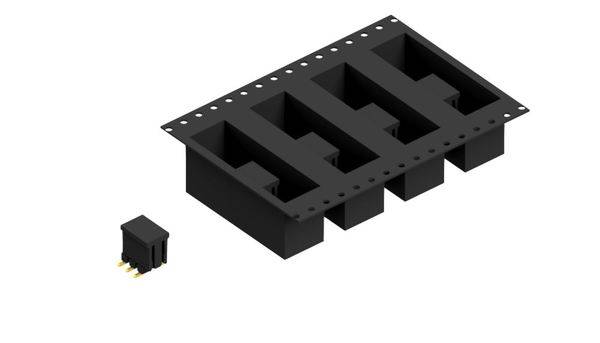 Fischer Elektronik Stiftleiste (Standard) Anzahl Reihen: 2 SLLP6SMD0386GBTR 250St.