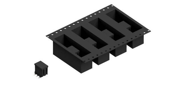 Fischer Elektronik Stiftleiste (Standard) Anzahl Reihen: 2 SLLP6SMD0386SBTR 250St.