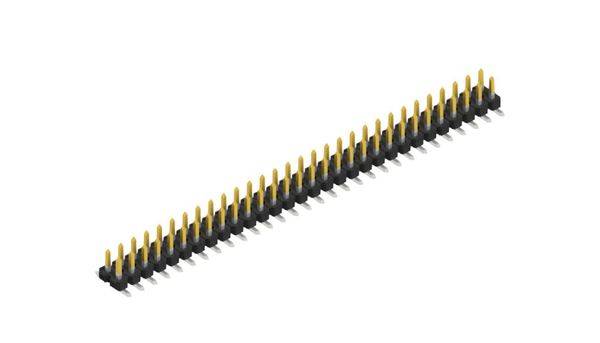 Fischer Elektronik Stiftleiste (Standard) Anzahl Reihen: 2 SLLP6SMD03860S 10St.
