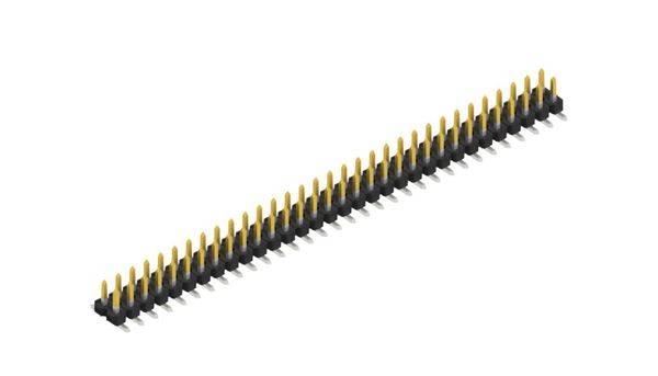 Fischer Elektronik Stiftleiste (Standard) Anzahl Reihen: 2 SLLP6SMD03864S 10St.