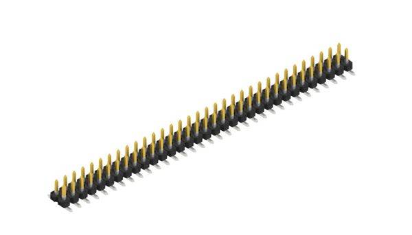 Fischer Elektronik Stiftleiste (Standard) Anzahl Reihen: 2 SLLP6SMD03866S 10St.