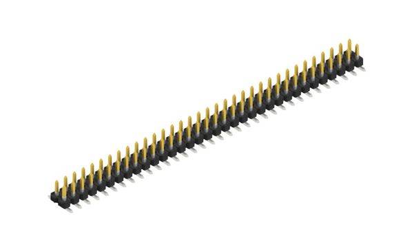 Fischer Elektronik Stiftleiste (Standard) Anzahl Reihen: 2 SLLP6SMD03868S 10St.