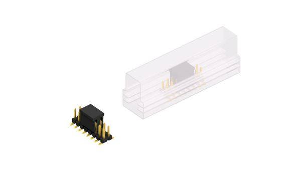 Fischer Elektronik Stiftleiste (Standard) Anzahl Reihen: 2 SLLP6SMD05116GBSM 10St.