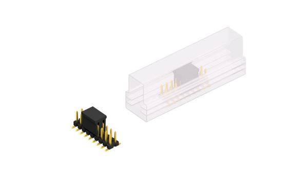 Fischer Elektronik Stiftleiste (Standard) Anzahl Reihen: 2 SLLP6SMD05118GBSM 10St.