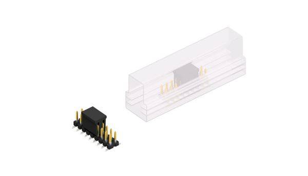 Fischer Elektronik Stiftleiste (Standard) Anzahl Reihen: 2 SLLP6SMD05118SBSM 10St.