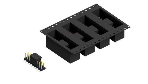 Fischer Elektronik Stiftleiste (Standard) Anzahl Reihen: 2 SLLP6SMD05118SBTR 250St.