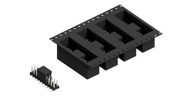 Fischer Elektronik Stiftleiste (Standard) Anzahl Reihen: 2 10151788 250St.