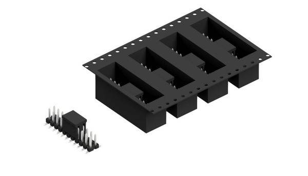 Fischer Elektronik Stiftleiste (Standard) Anzahl Reihen: 2 SLLP6SMD05122ZBTR 250St.