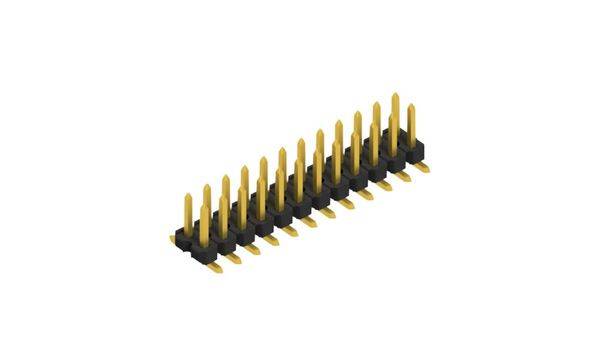 Fischer Elektronik Stiftleiste (Standard) Anzahl Reihen: 2 SLLP6SMD05124G 10St.