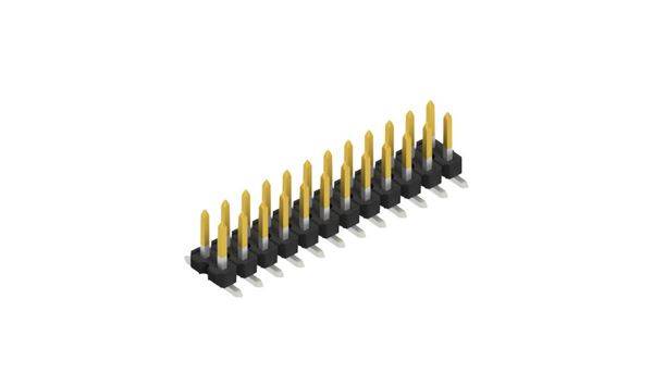 Fischer Elektronik Stiftleiste (Standard) Anzahl Reihen: 2 SLLP6SMD05124S 10St.