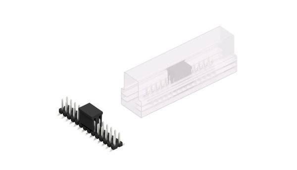 Fischer Elektronik Stiftleiste (Standard) Anzahl Reihen: 2 SLLP6SMD05128ZBSM 10St.