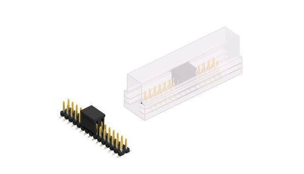 Fischer Elektronik Stiftleiste (Standard) Anzahl Reihen: 2 SLLP6SMD05130SBSM 10St.