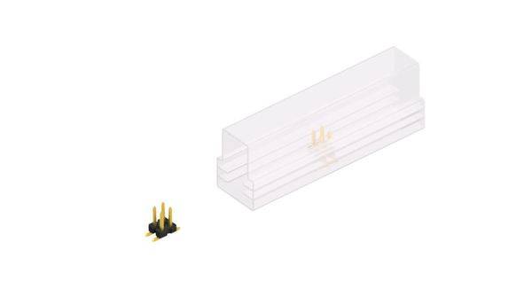 Fischer Elektronik Stiftleiste (Standard) Anzahl Reihen: 2 SLLP6SMD0514GSM 10St.