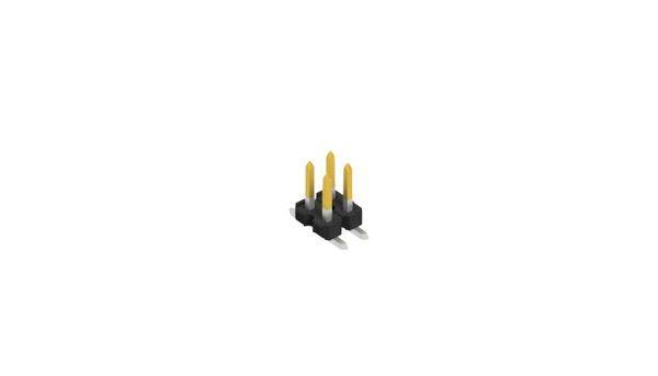 Fischer Elektronik Stiftleiste (Standard) Anzahl Reihen: 2 SLLP6SMD0514S 10St.