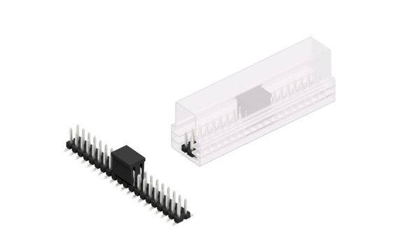 Fischer Elektronik Stiftleiste (Standard) Anzahl Reihen: 2 SLLP6SMD05140ZBSM 10St.