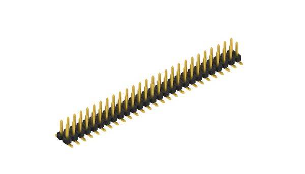 Fischer Elektronik Stiftleiste (Standard) Anzahl Reihen: 2 SLLP6SMD05154G 10St.
