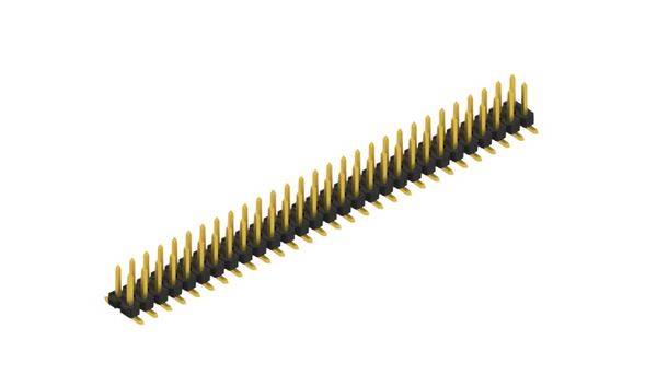 Fischer Elektronik Stiftleiste (Standard) Anzahl Reihen: 2 SLLP6SMD05158G 10St.