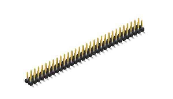Fischer Elektronik Stiftleiste (Standard) Anzahl Reihen: 2 SLLP6SMD05162S 10St.