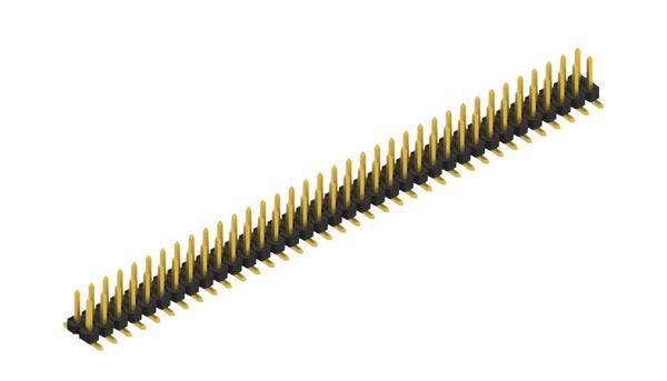 Fischer Elektronik Stiftleiste (Standard) Anzahl Reihen: 2 SLLP6SMD05172G 10St.