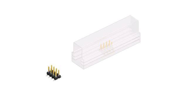 Fischer Elektronik Stiftleiste (Standard) Anzahl Reihen: 2 SLLP6SMD0518SSM 10St.