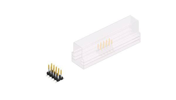 Fischer Elektronik Stiftleiste (Standard) Anzahl Reihen: 2 SLLP6SMD06610SSM 10St.