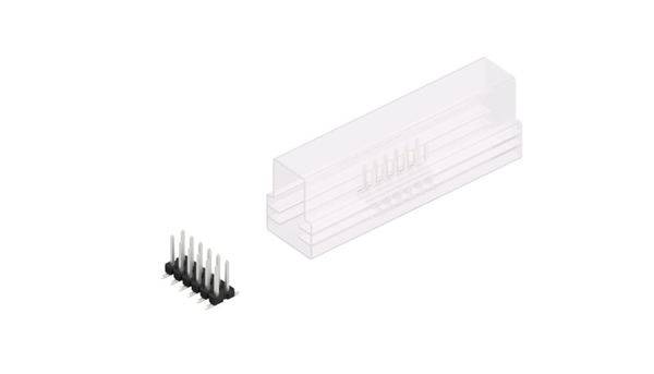 Fischer Elektronik Stiftleiste (Standard) Anzahl Reihen: 2 SLLP6SMD06612ZSM 10St.
